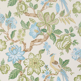 5016662 Schumacher Huntington Gardens Chinoiserie Unpasted Wallpaper from Say Decor