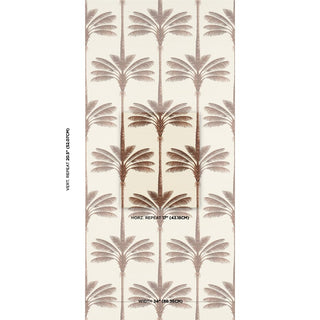 5016960 Schumacher A Palm Is A Palm Sisal Grasscloth Unpasted Wallpaper Scale at Say Decor