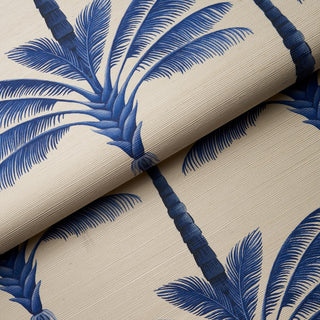 5016962 Schumacher A Palm Is A Palm Sisal Grasscloth Unpasted Wallpaper Roll at Say Decor