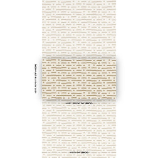 5017592 Schumacher Abstract Ikat Sisal Grasscloth Unpasted Wallpaper Scale at Say Decor