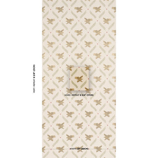 5017740 Schumacher Lolaire Eagle Unpasted Wallpaper Scale at Say Decor