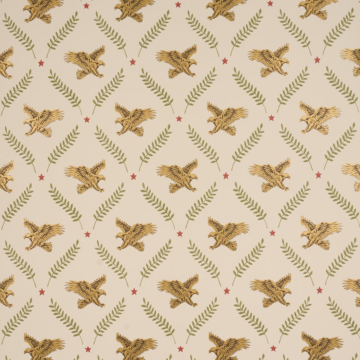 5017740 Schumacher Lolaire Eagle Unpasted Wallpaper at Say Decor