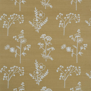 5017910 Schumacher Lisbeth Embroidered Sisal Unpasted Wallpaper at Say Decor