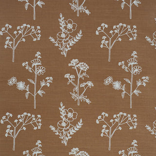5017911 Schumacher Lisbeth Embroidered Sisal Unpasted Wallpaper at Say Decor