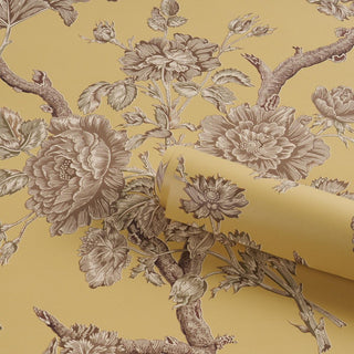 5017971 Schumacher Inverness Garden Unpasted Wallpaper Roll at Say Decor