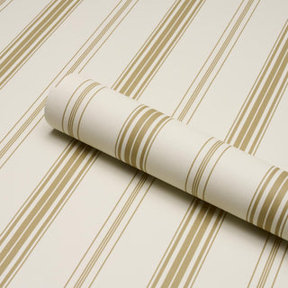 5018191 Schumacher Coco Stripe Unpasted Wallpaper roll at Say Decor