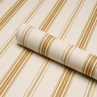 5018192 Schumacher Coco Stripe Unpasted Wallpaper roll at Say Decor