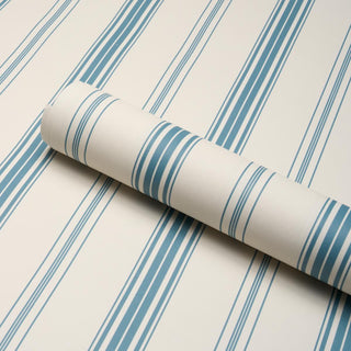 5018193 Schumacher Coco Stripe Unpasted Wallpaper roll at Say Decor