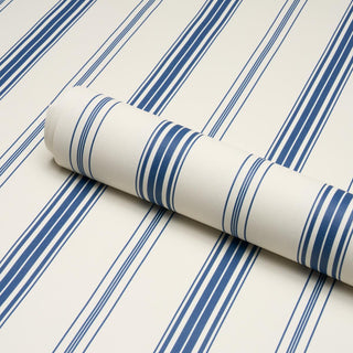 5018194 Schumacher Coco Stripe Unpasted Wallpaper roll at Say Decor