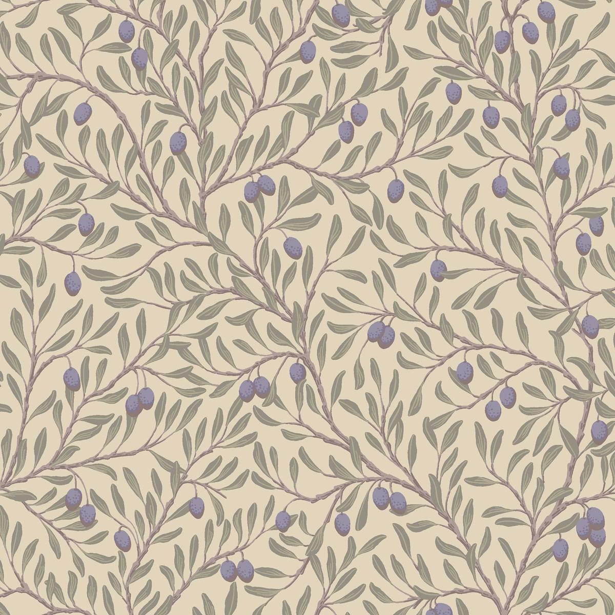 5704 Boråstapeter Olivträd Botanical Unpasted Wallpaper from Say Decor