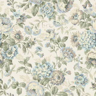 5726 Boråstapeter Hortensia Floral Unpasted Wallpaper at Say Decor