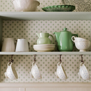 5809 Boråstapeter Skogsstjärna Geometric Unpasted Wallpaper Kitchen at Say Decor