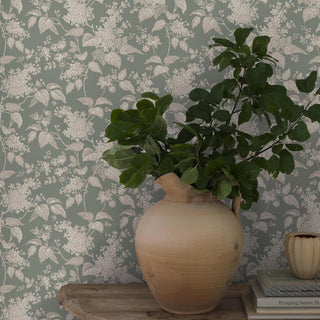 6963 Boråstapeter Syren Botanical Unpasted Wallpaper Decor at Say Decor