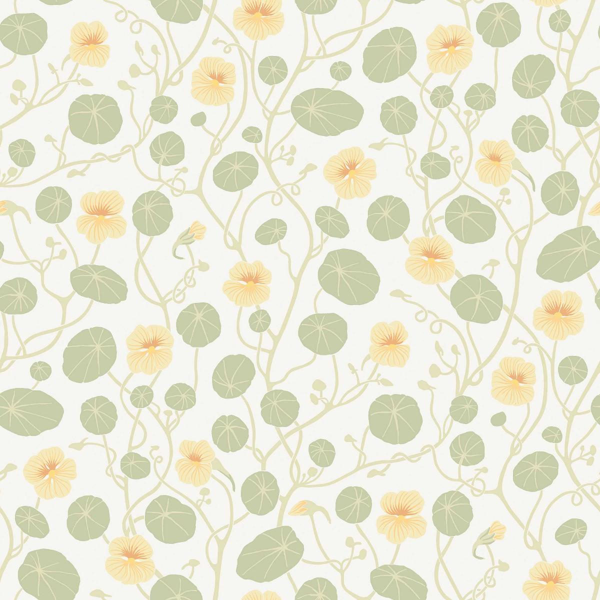 6975 Boråstapeter Krasse Floral Unpasted Wallpaper at Say Decor