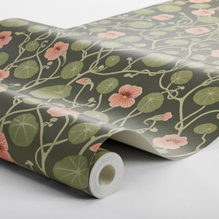 6976 Boråstapeter Krasse Floral Unpasted Wallpaper Roll at Say Decor