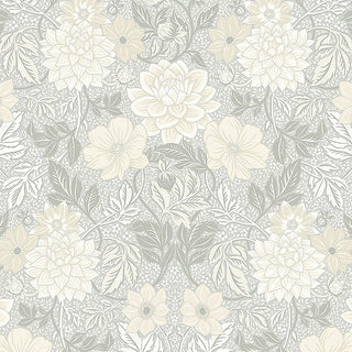 7664 Boråstapeter Dahlia Garden Floral Unpasted Wallpaper from Say Decor
