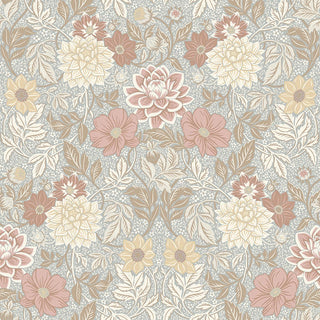 7692 Boråstapeter Dahlia Garden Floral Unpasted Wallpaper from Say Decor