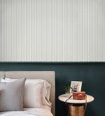 802941WR Bali Basket peel and stick wallpaper bedroom from Tommy Bahama Home
