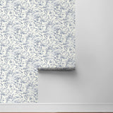 802960WR Charted Course peel and stick wallpaper roll from Tommy Bahama