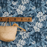 802970WR Darwin Floral peel and stick wallpaper decor from Tommy Bahama