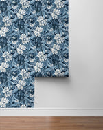 802970WR Darwin Floral peel and stick wallpaper roll from Tommy Bahama