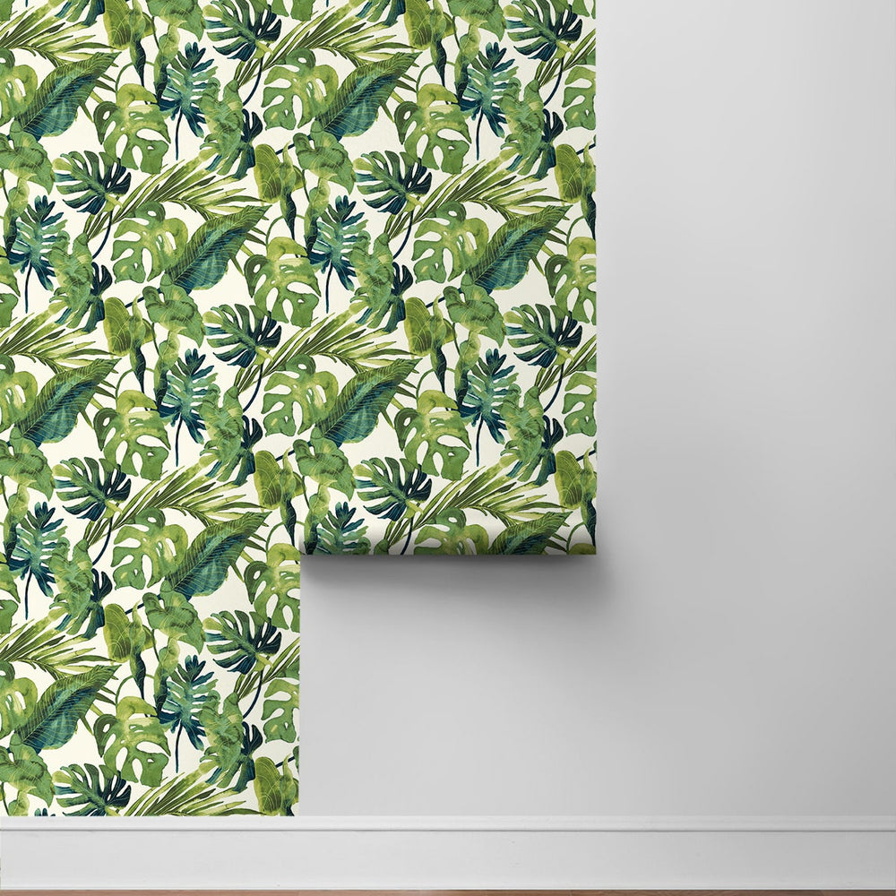 
                  
                    802990WR leaf peel and stick wallpaper roll from Tommy Bahama
                  
                