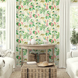 803011WR Heavenly Kingdom jungle peel and stick wallpaper decor from Tommy Bahama Home