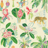 803011WR Heavenly Kingdom jungle peel and stick wallpaper from Tommy Bahama Home