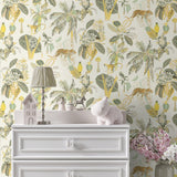 803012WR Heavenly Kingdom jungle peel and stick wallpaper nursery from Tommy Bahama Home