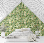 803020WR Nature Lover tropical peel and stick wallpaper bedroom from Tommy Bahama Home
