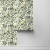 803021WR Nature Lover tropical peel and stick wallpaper roll from Tommy Bahama Home