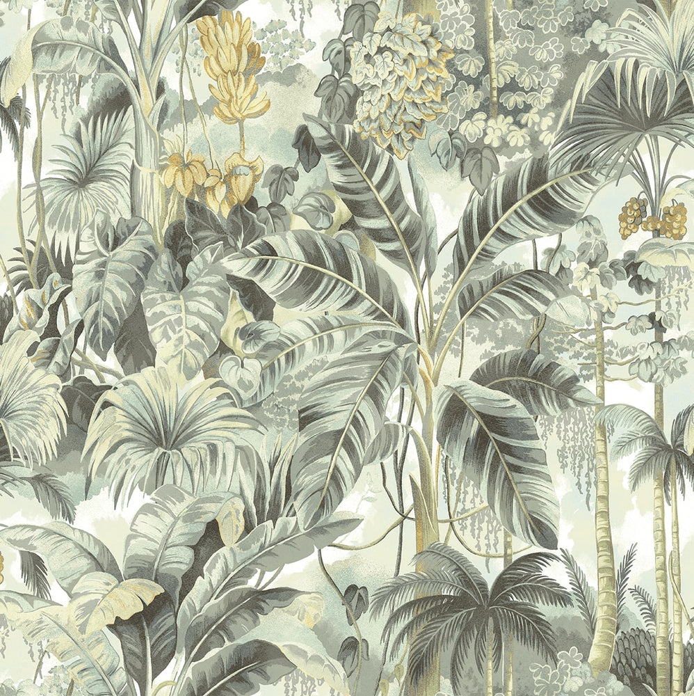 803021WR Nature Lover tropical peel and stick wallpaper from Tommy Bahama Home