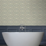 803030WR rope peel and stick wallpaper decor from Tommy Bahama