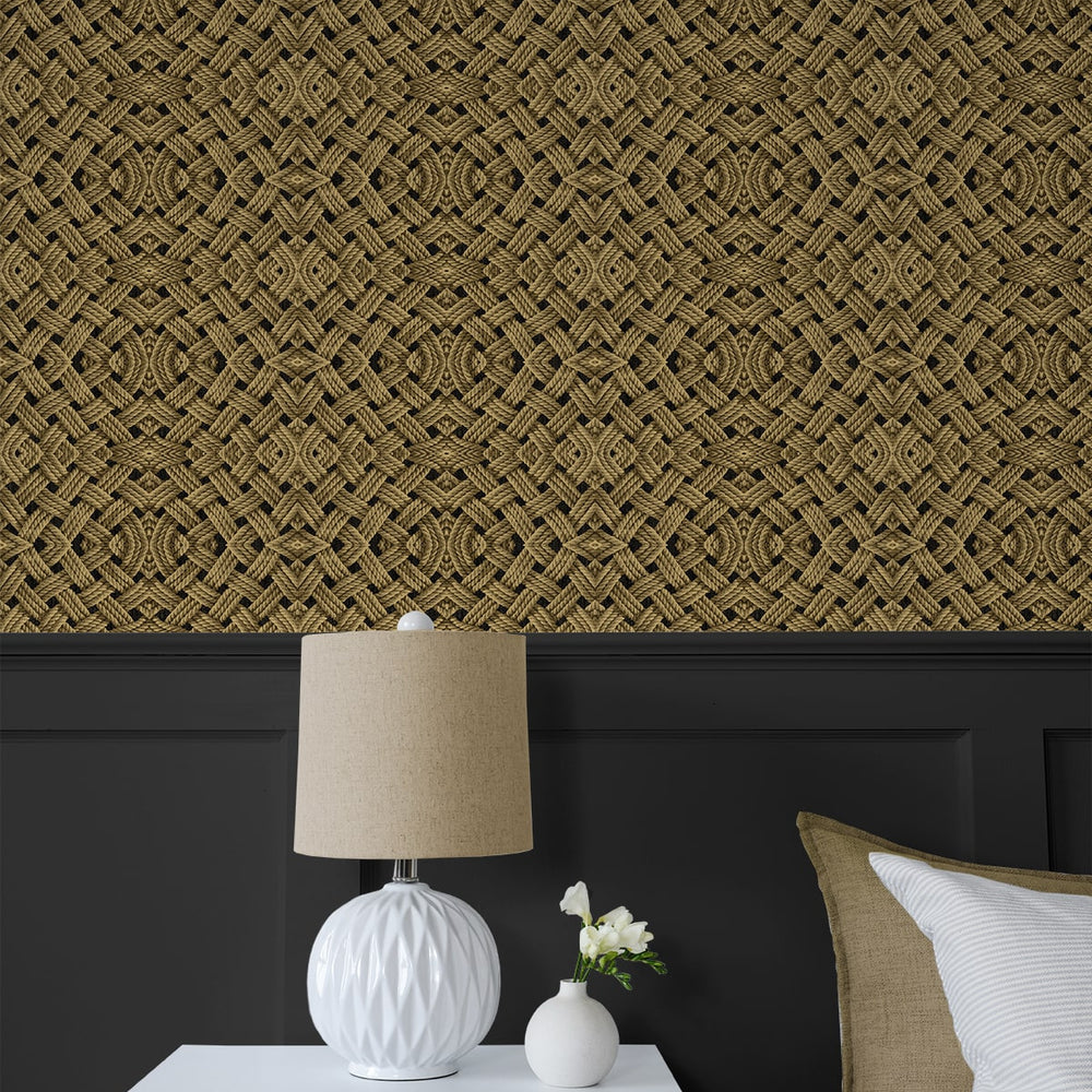 
                  
                    803031WR rope peel and stick wallpaper bedroom from Tommy Bahama
                  
                