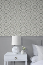 803032WR rope peel and stick wallpaper bedroom from Tommy Bahama