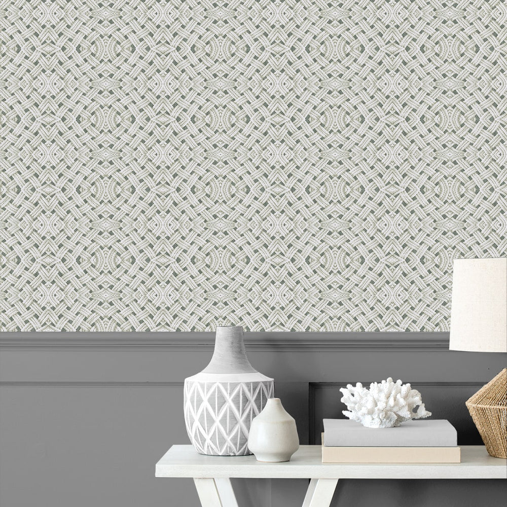 
                  
                    803032WR rope peel and stick wallpaper accent from Tommy Bahama
                  
                