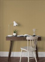 803041WR rope peel and stick wallpaper office from Tommy Bahama