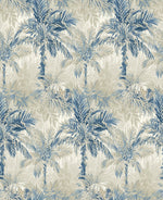 Cat Island Botanical Peel and Stick Removable Wallpaper