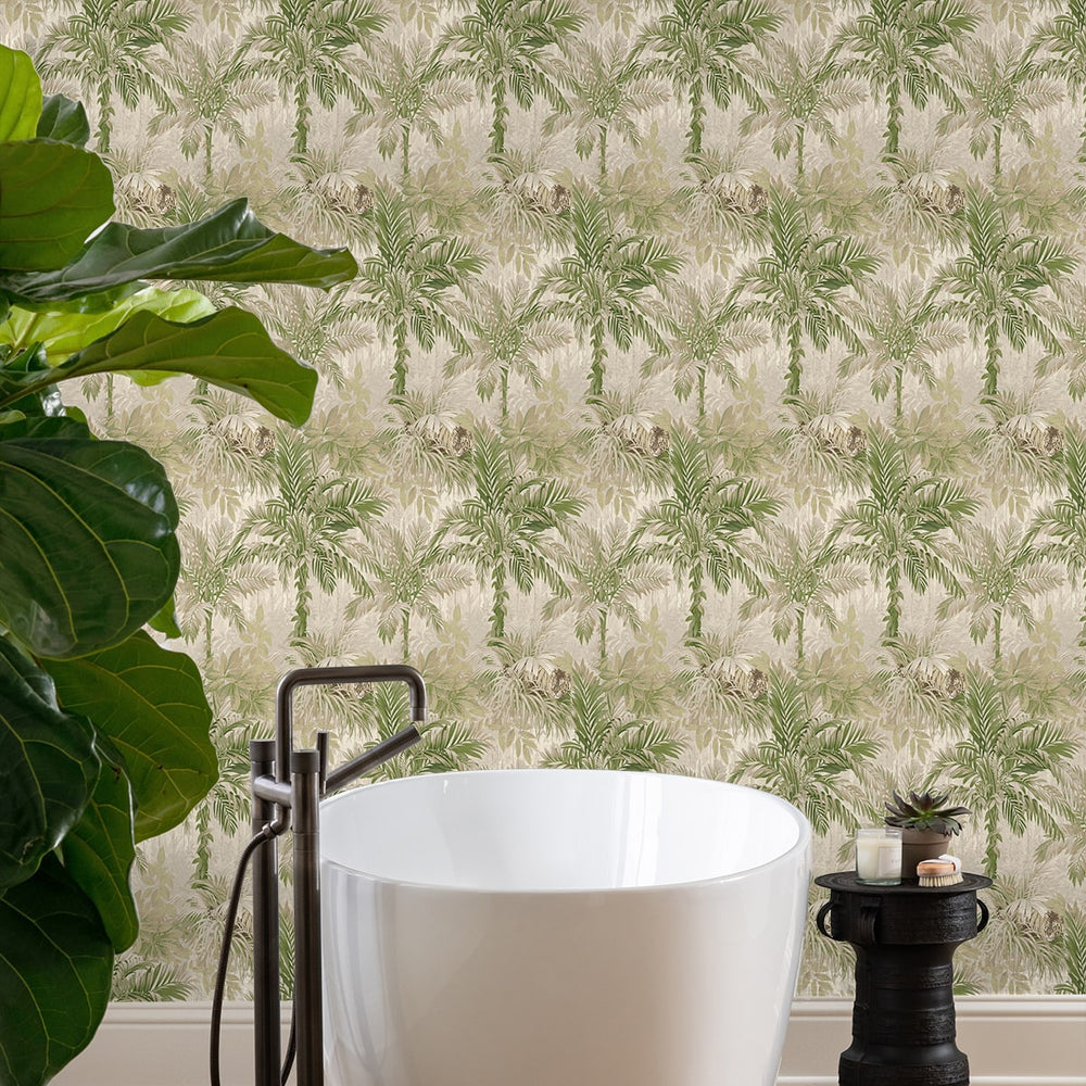 
                  
                    880021WR Cat Island botanical peel and stick wallpaper bathroom from Tommy Bahama Home
                  
                