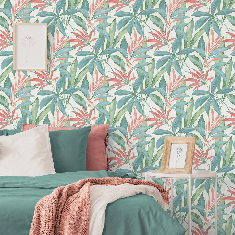 
                  
                    880031WR buena vista leaf peel and stick wallpaper bedroom from Tommy Bahama Home
                  
                