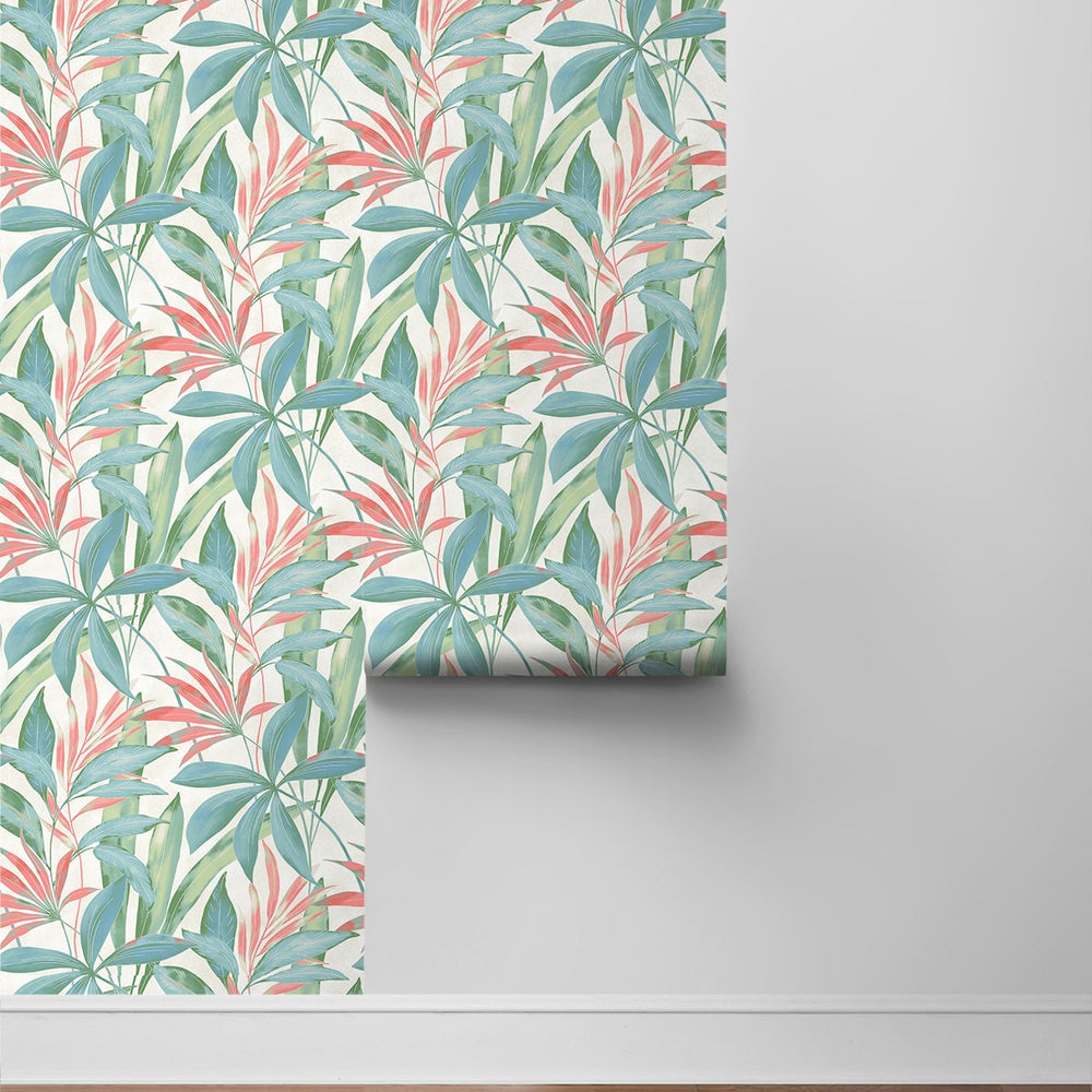 
                  
                    880031WR buena vista leaf peel and stick wallpaper roll from Tommy Bahama Home
                  
                