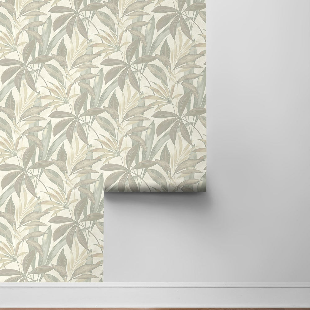 
                  
                    880032WR buena vista leaf peel and stick wallpaper roll from Tommy Bahama Home
                  
                