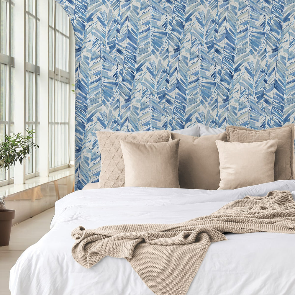
                  
                    880041WR botanical leaf peel and stick wallpaper bedroom Chillin Out from Tommy Bahama Home
                  
                