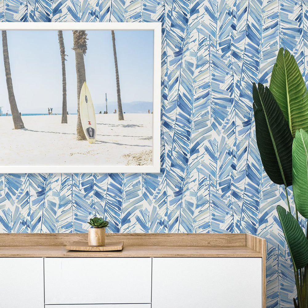 
                  
                    880041WR botanical leaf peel and stick wallpaper decor Chillin Out from Tommy Bahama Home
                  
                
