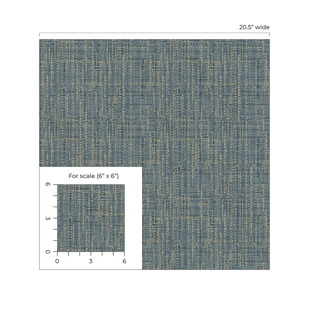 
                  
                    880070WR Exuma faux weave peel and stick wallpaper scale from Tommy Bahama Home
                  
                