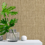 880072WR Exuma faux weave peel and stick wallpaper decor from Tommy Bahama Home