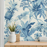 880090WR Malay Botanic peel and stick wallpaper decor from Tommy Bahama Home
