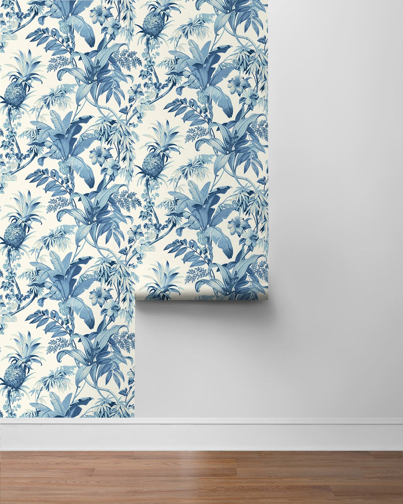 880090WR Malay Botanic peel and stick wallpaper roll from Tommy Bahama Home