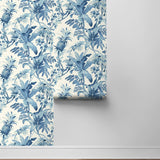 880090WR Malay Botanic peel and stick wallpaper roll from Tommy Bahama Home