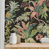 880091WR Malay Botanic peel and stick wallpaper decor from Tommy Bahama Home